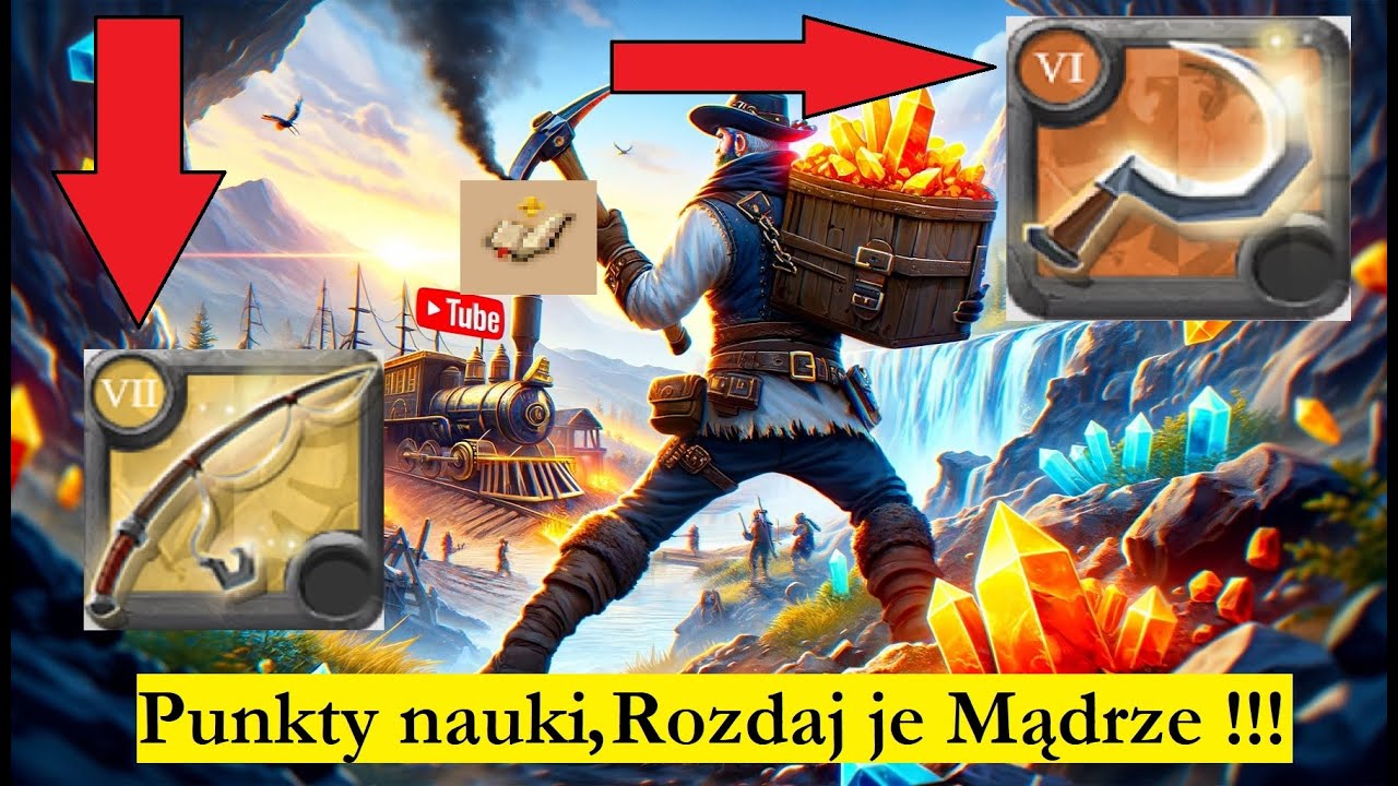 Albion Online jak ważne są punkty nauki przemyślmy to razem ! - Przygotowania do servera EU #05