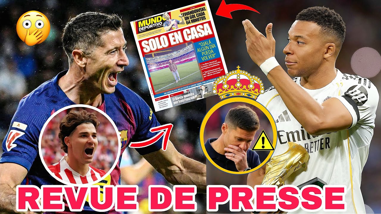 📰: ROBERT LEWANDOWSKI meilleur que Kylian Mbapp&eacute;, le polonais est plus efficace et marque un.. : Hab