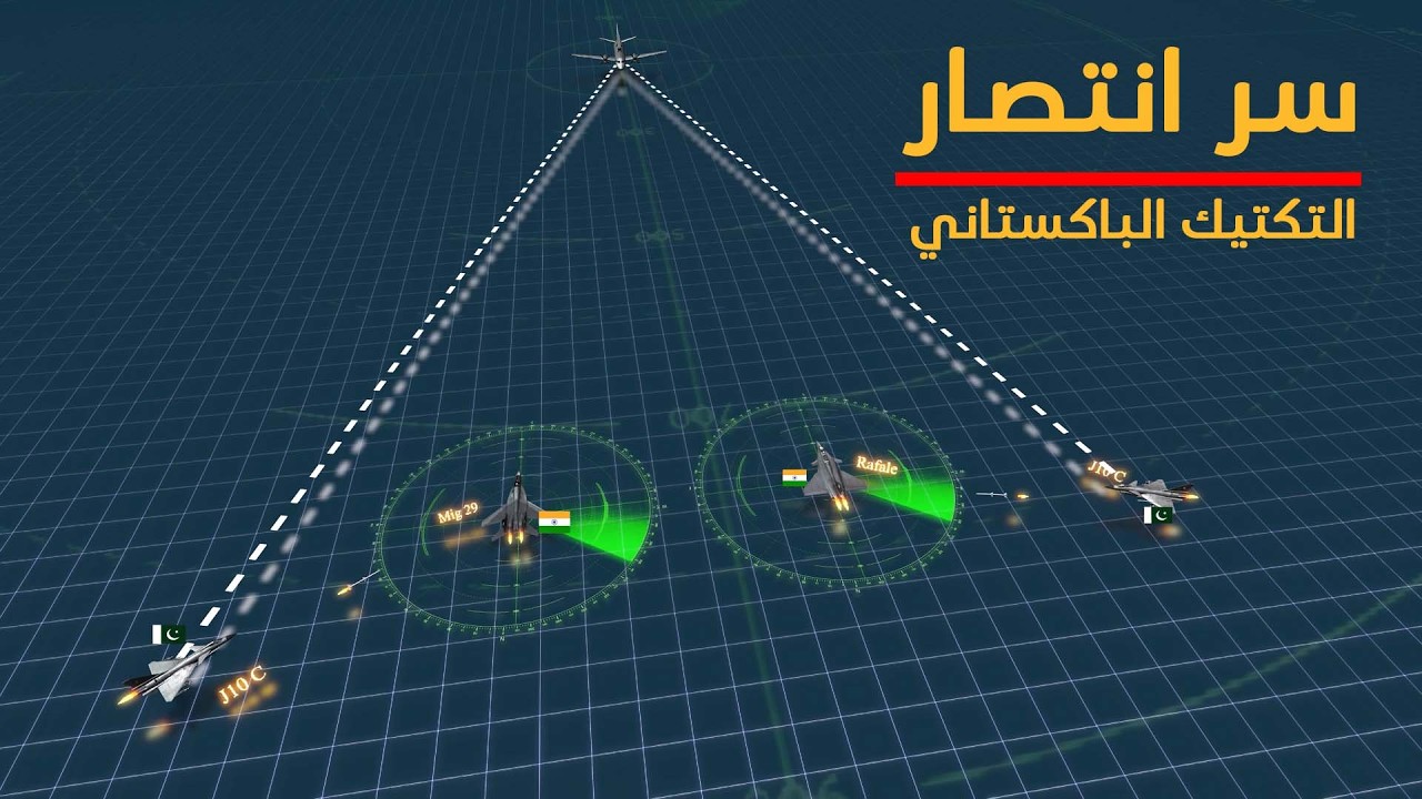 سر تفوق التكتيك الباكستاني على الطيران الهندي