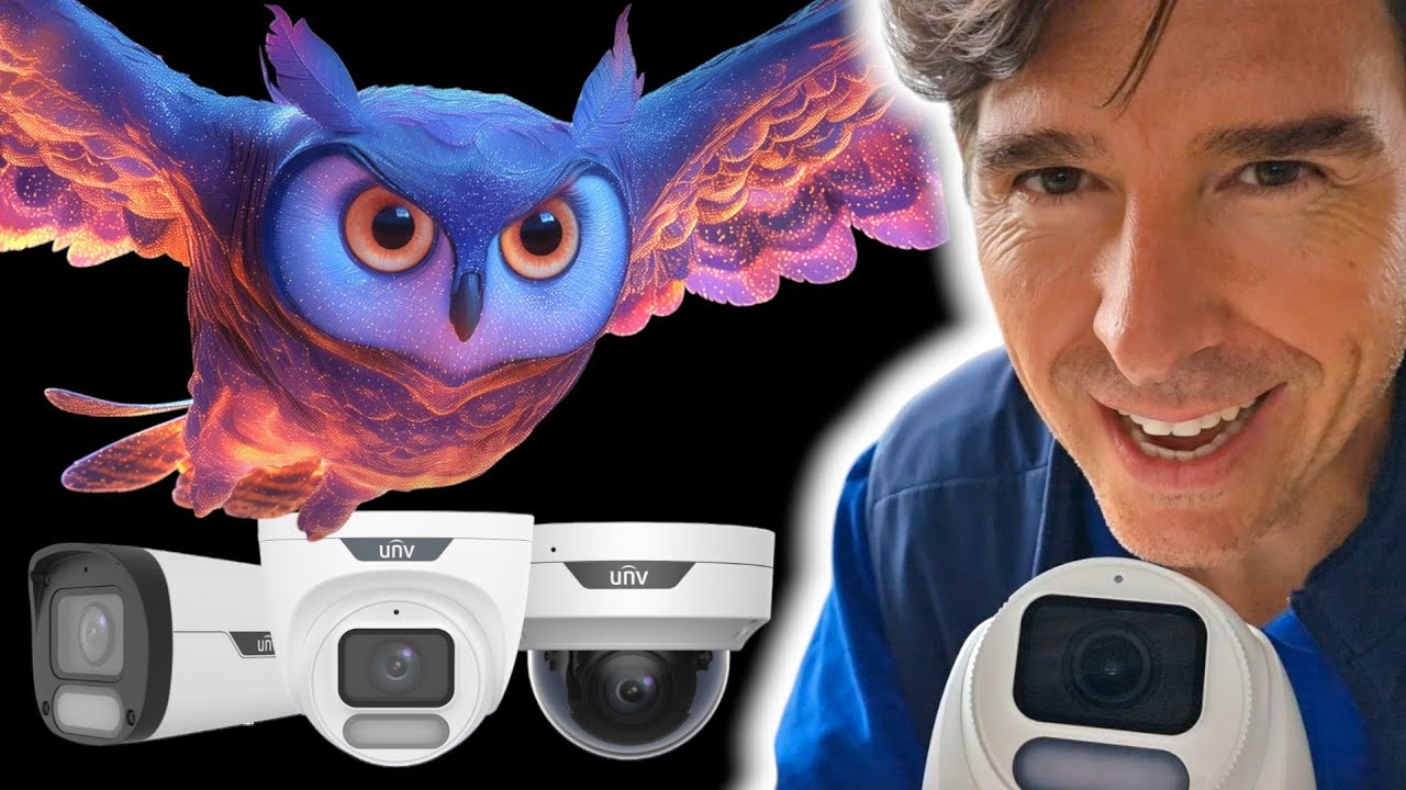 ¿Oscuridad? ¡NO MÁS! Así funciona la CÁMARA Búho con Wise-ISP 🦉✨ (SEGURIDAD NOCTURNA) Uniview