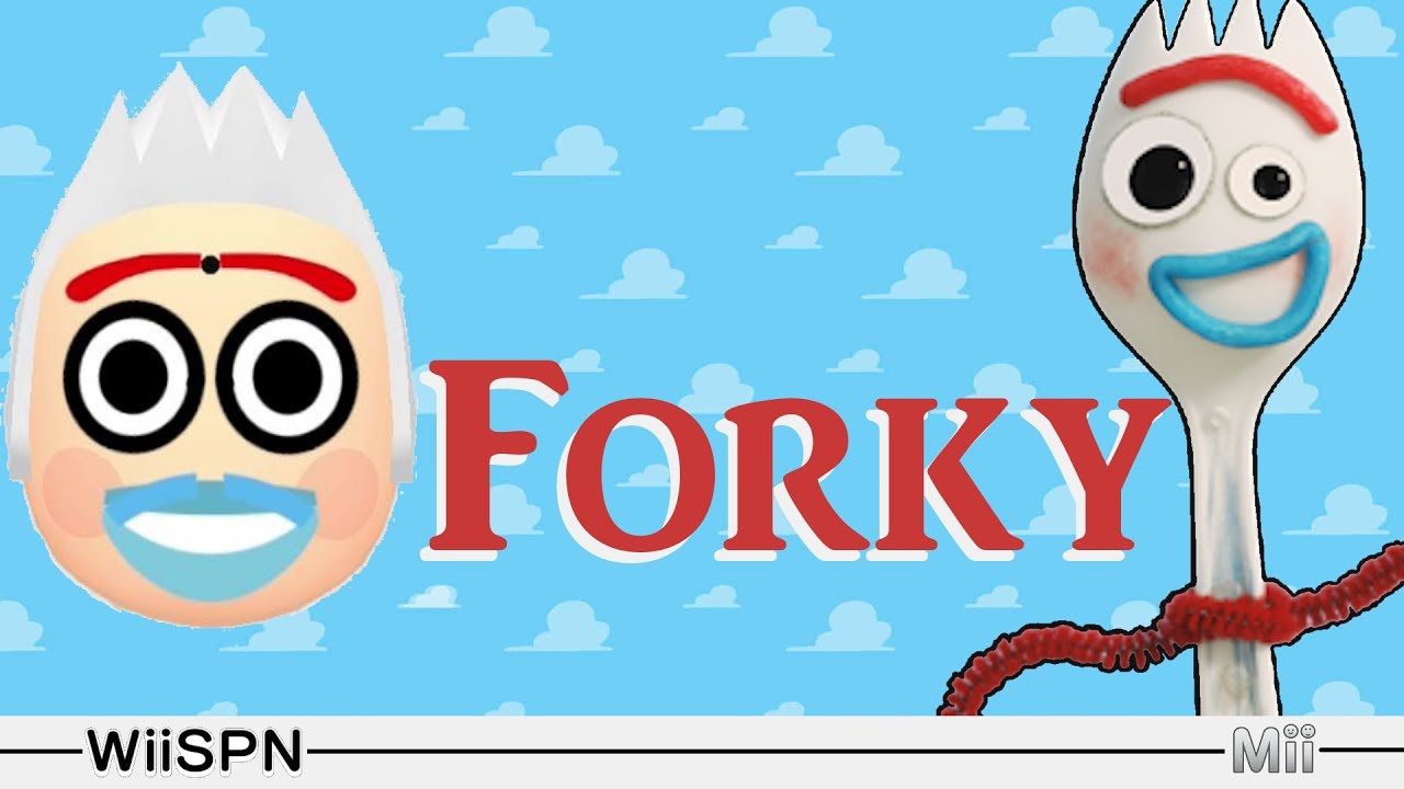 Mii Maker: How To Create Forky!