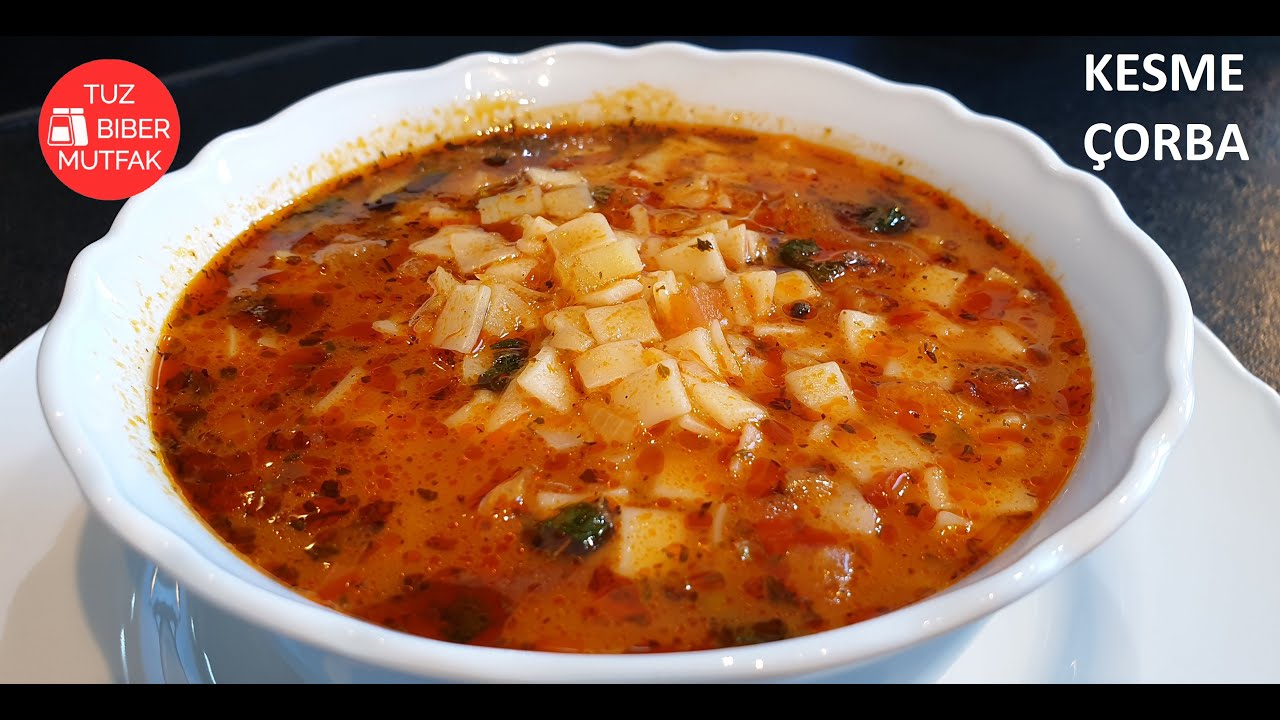 PATATESLİ MANTI ÇORBASI 👍 KESME ÇORBASI TARİFİ 🥣 MUTLAKA DENEMELİSİNİZ 🥣 NEFİS ÇORBA TARİFİ 👍 ENFES