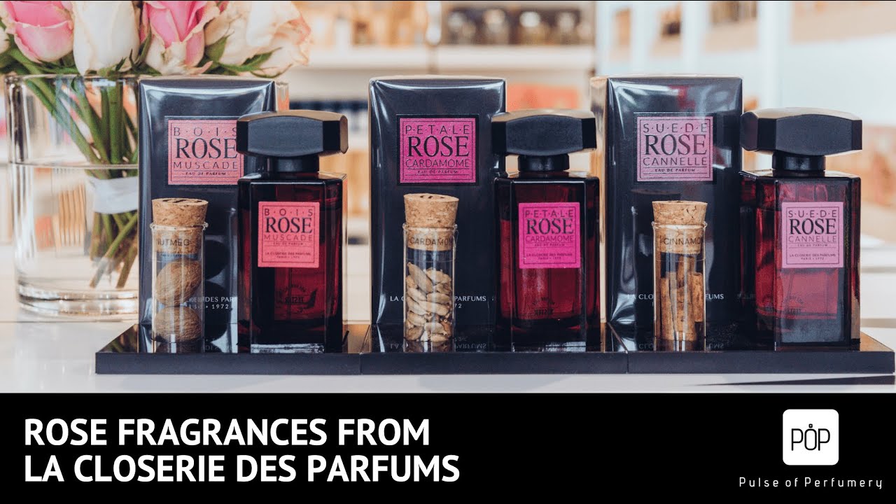 Rose fragrances from La Closerie Des Parfums