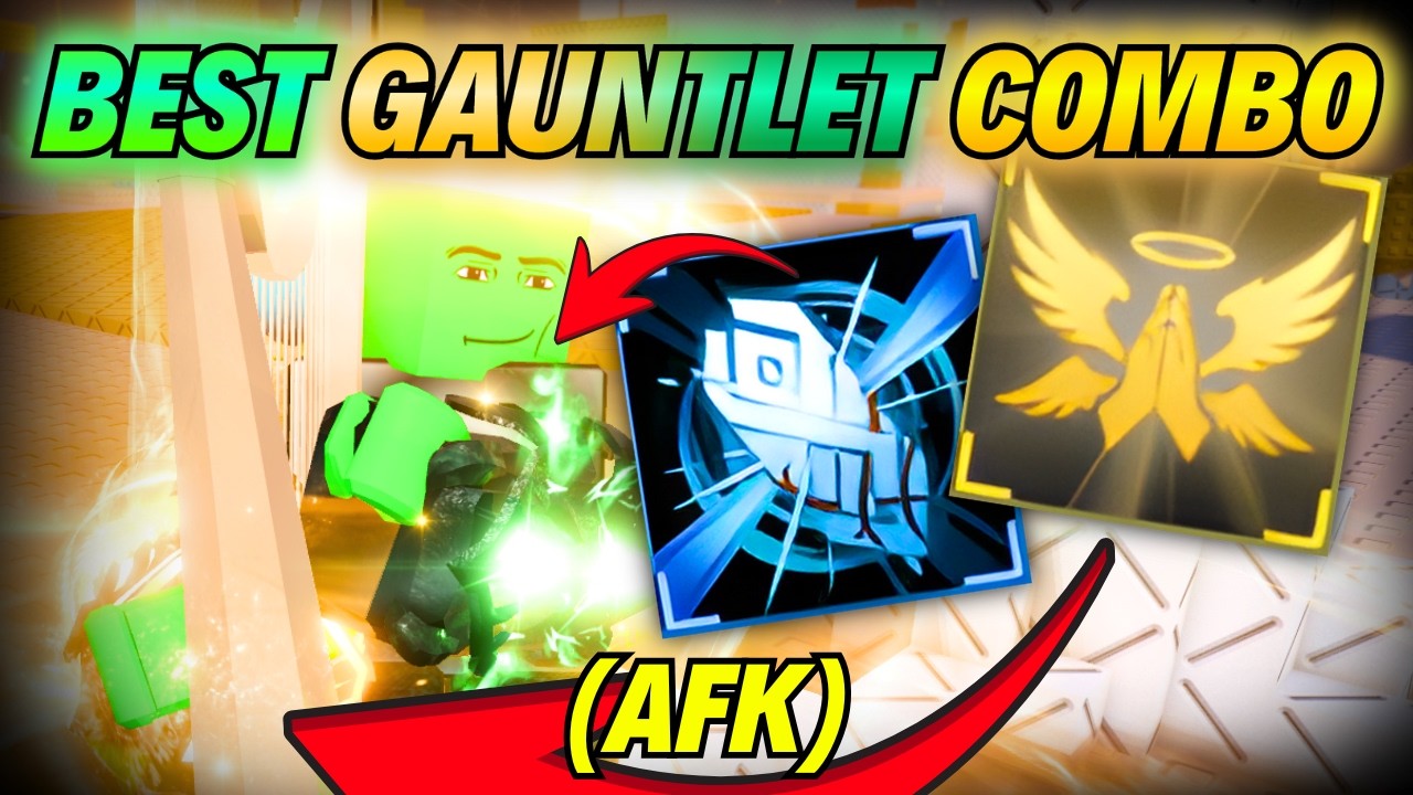 AFKING with BEST GAUNTLET COMBO in Sol's RNG Eon 1-15!