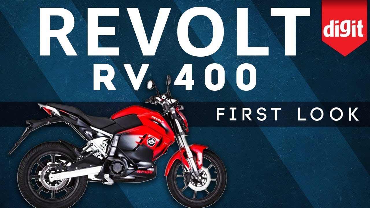 Revolt RV400 Electric Bike - First Look