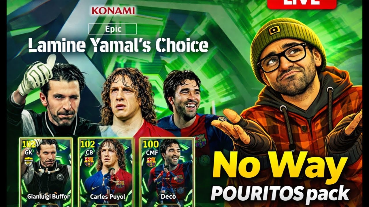 JEUDI UPDATE 🔴 LAMINE YAMAL CHOICE 🤮 BUFFON DECO PUYOL | LIVE eFootball 2026