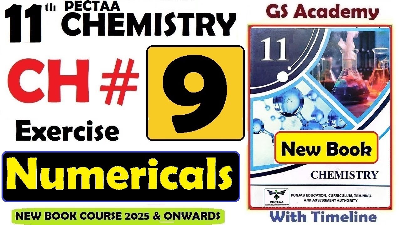 Exercise Numericals, Chapter 9, Acid Base Chemistry, Class 11 Chemistry, PECTAA, GS Academy,New