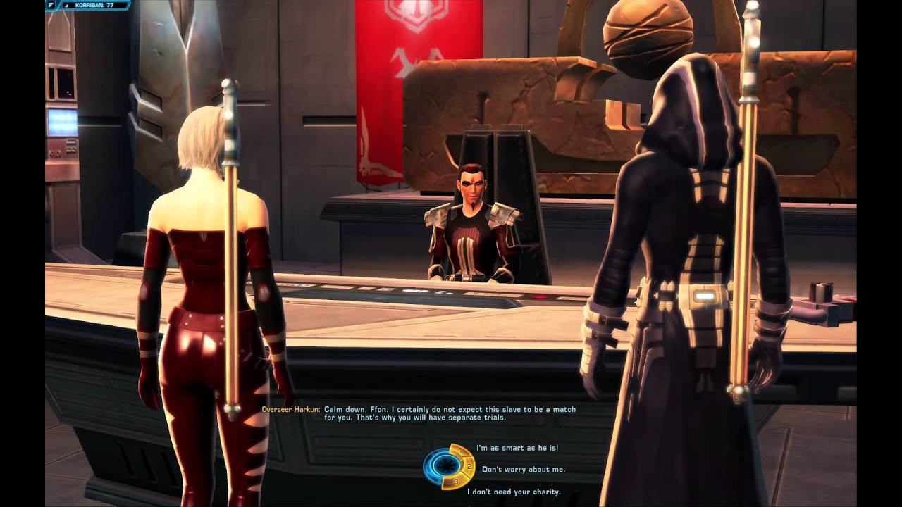 SWTOR: Sith Inquisitor - The Plight Of The Acolyte - Part 2