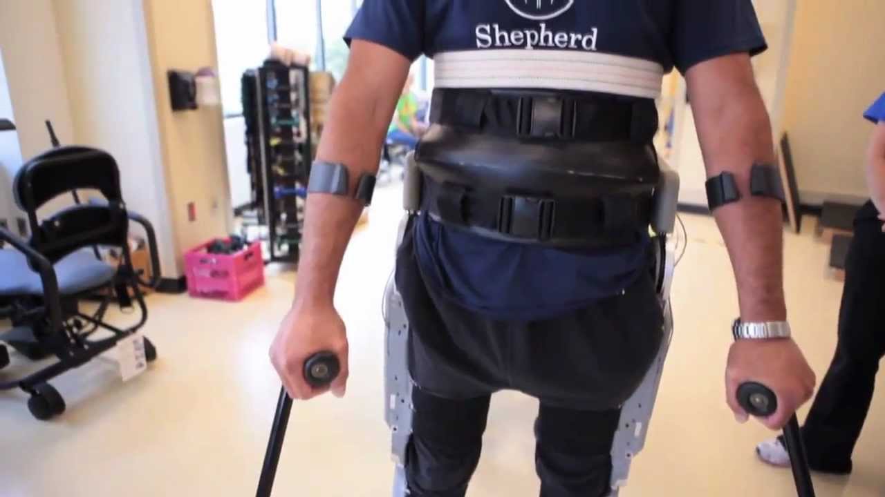 Shepherd Center :: Michael Gore (Exoskeleton)