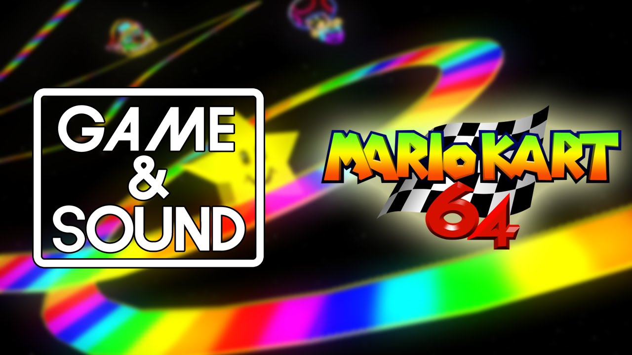 Mario Kart 64 - Rainbow Road | Game & Sound Remix