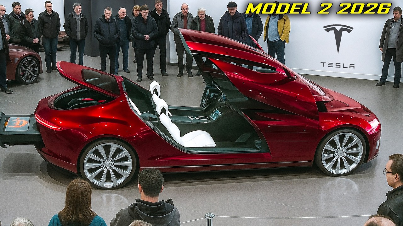 2026 Tesla Model 2 Update: Hidden Features Finally Revealed. What's Inside?