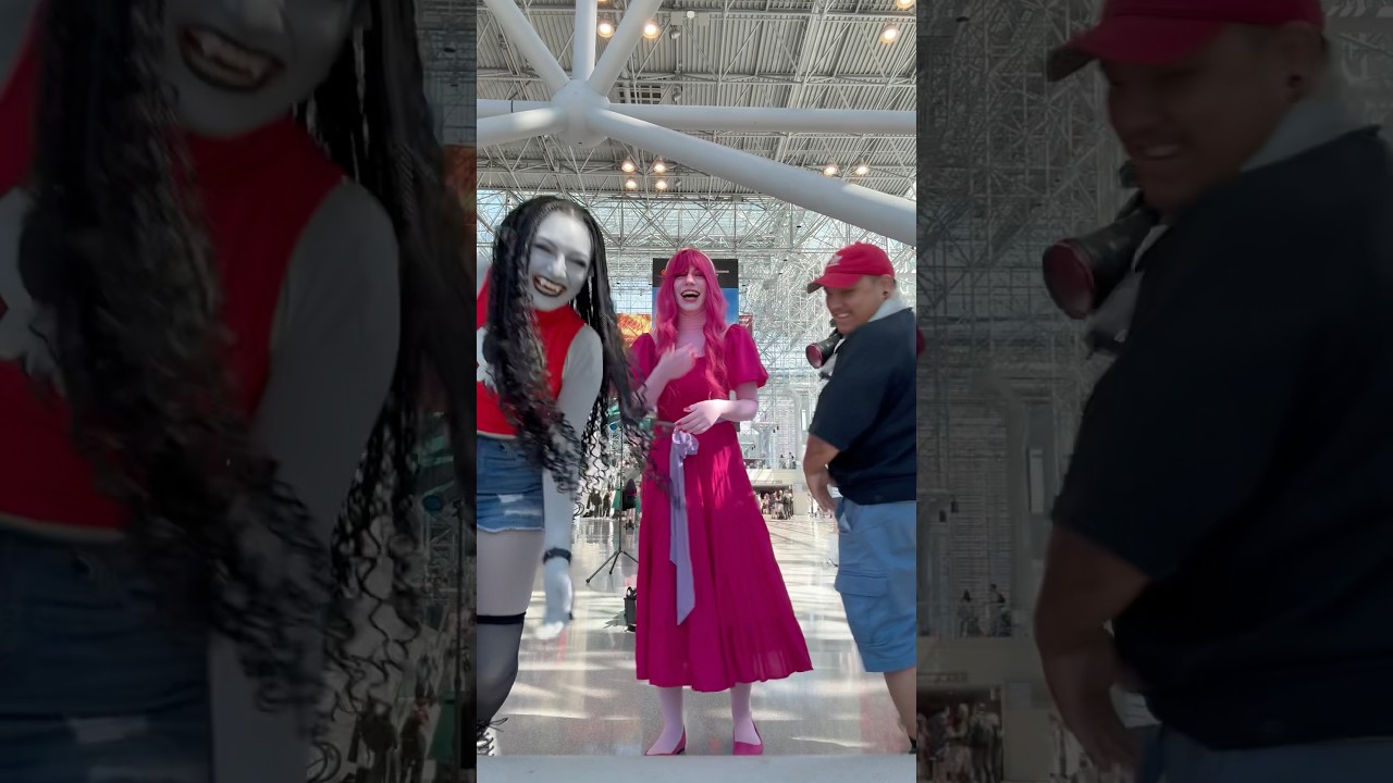 Just con things ✨#adventuretime #bubbline #cosplay #cosplayers #animenyc
