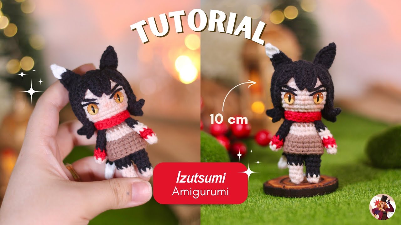 TUTORIAL MINI IZUTSUMI AMIGURUMI | Amigurumis da Vit