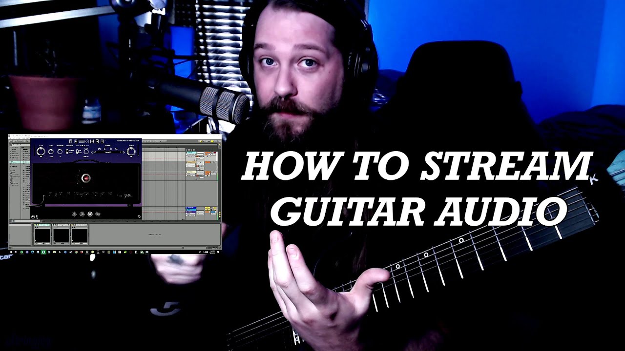 How to livestream guitar with your DAW and Streamlabs