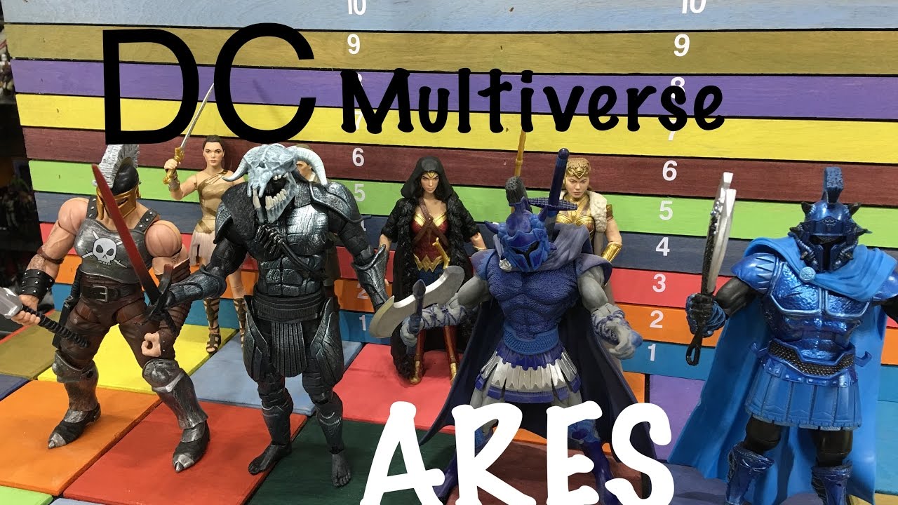 DC Comics Multiverse Wonder Woman  ARES Collect & Connect action figure toy review