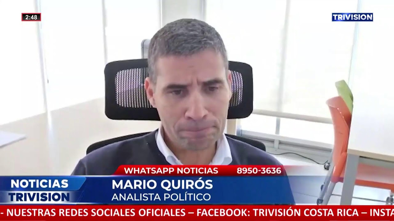Mario Quirós, conversa sobre el gane de Laura Fernández y su mayoría en el Congreso.