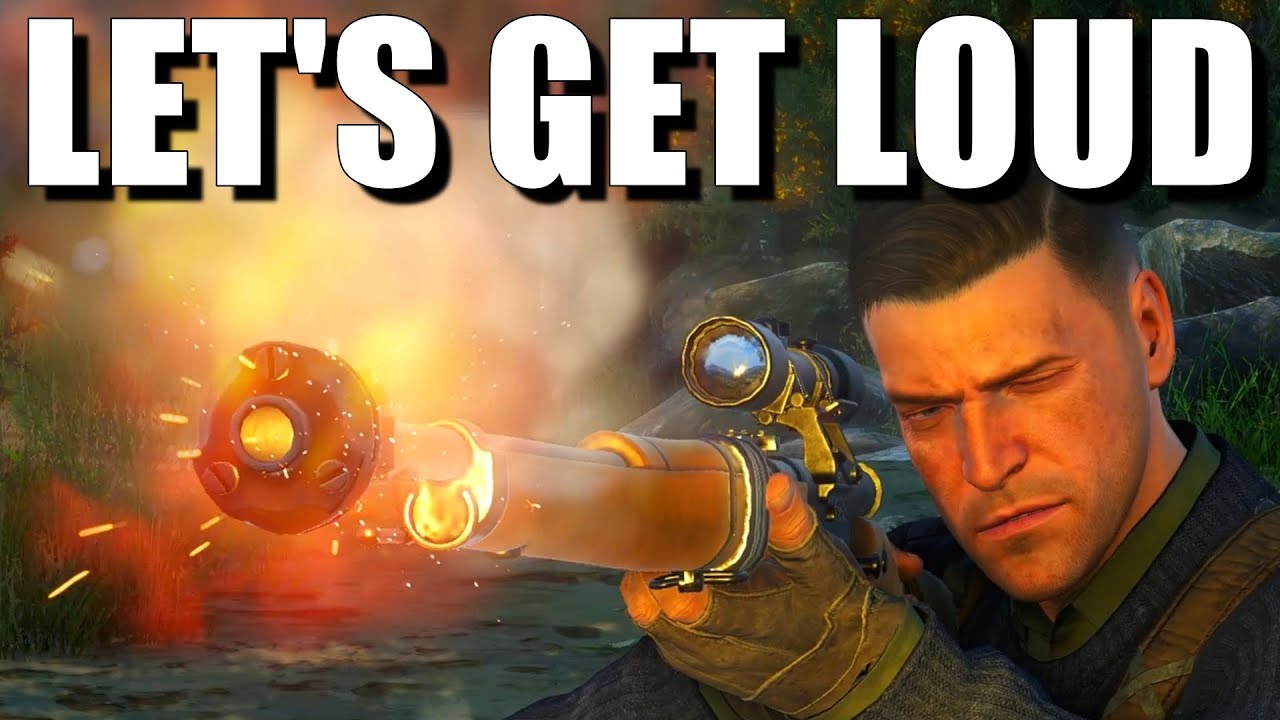 CAN I SURVIVE using the LOUDEST WEAPONS? - Sniper Elite 5
