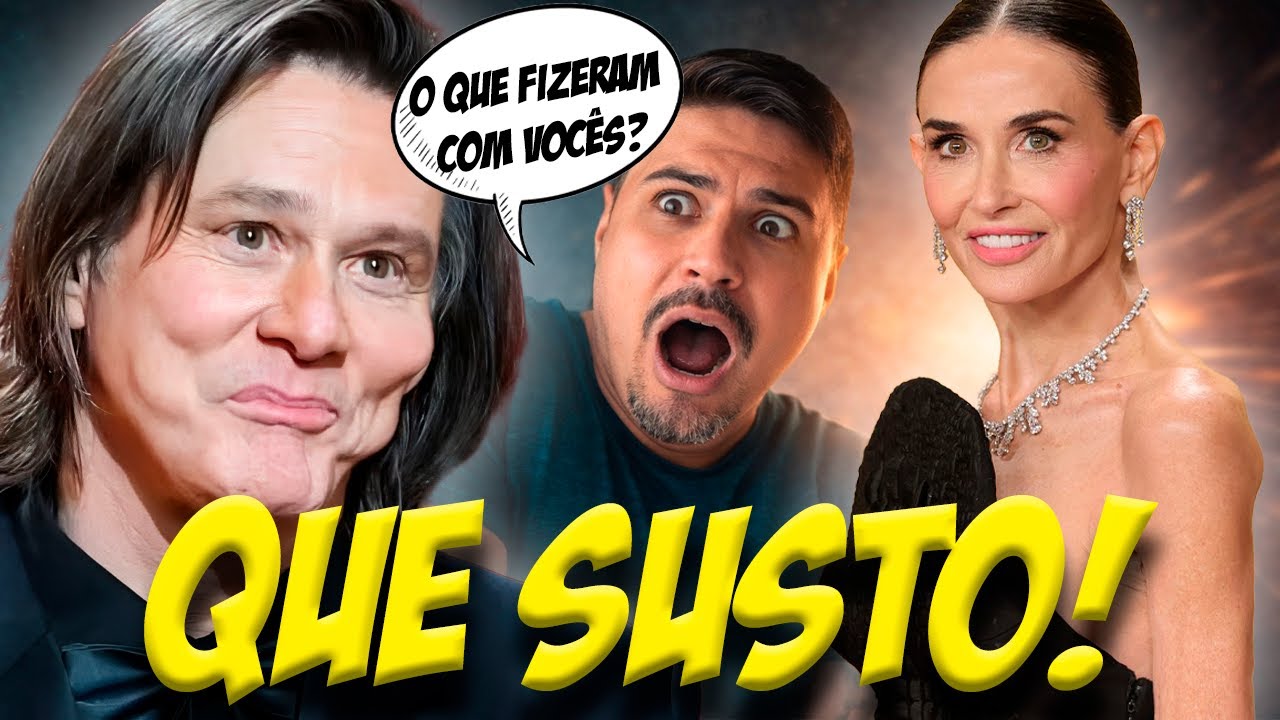ESSES FAMOSOS APARECERAM SUPER ESTRANHOS POR AÍ