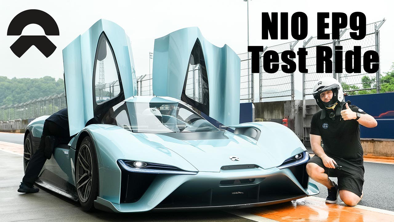 NIO EP9 Electric Supercar Full Test Ride - NIO Track Day 2021