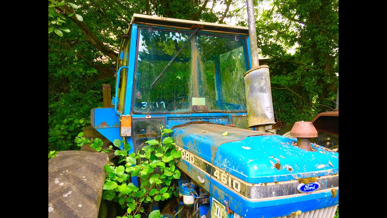 The abandoned classic tractor graveyard