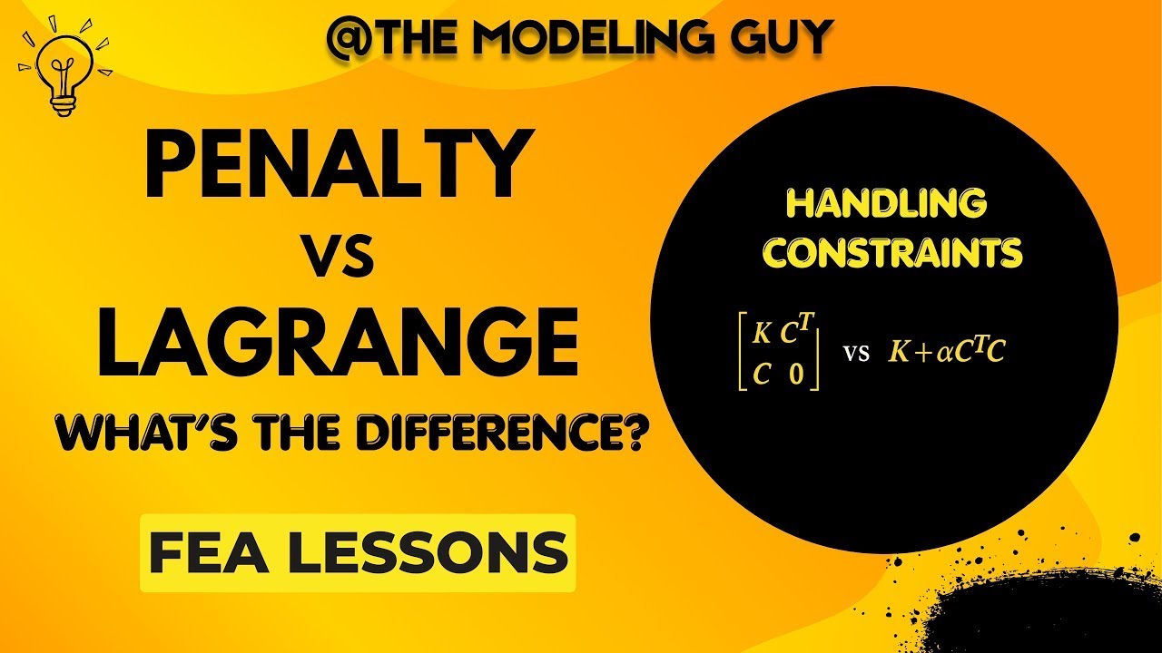 10 Key Differences Between Penalty and Lagrange Methods in FEA #fem #fea #mechanical #simulation