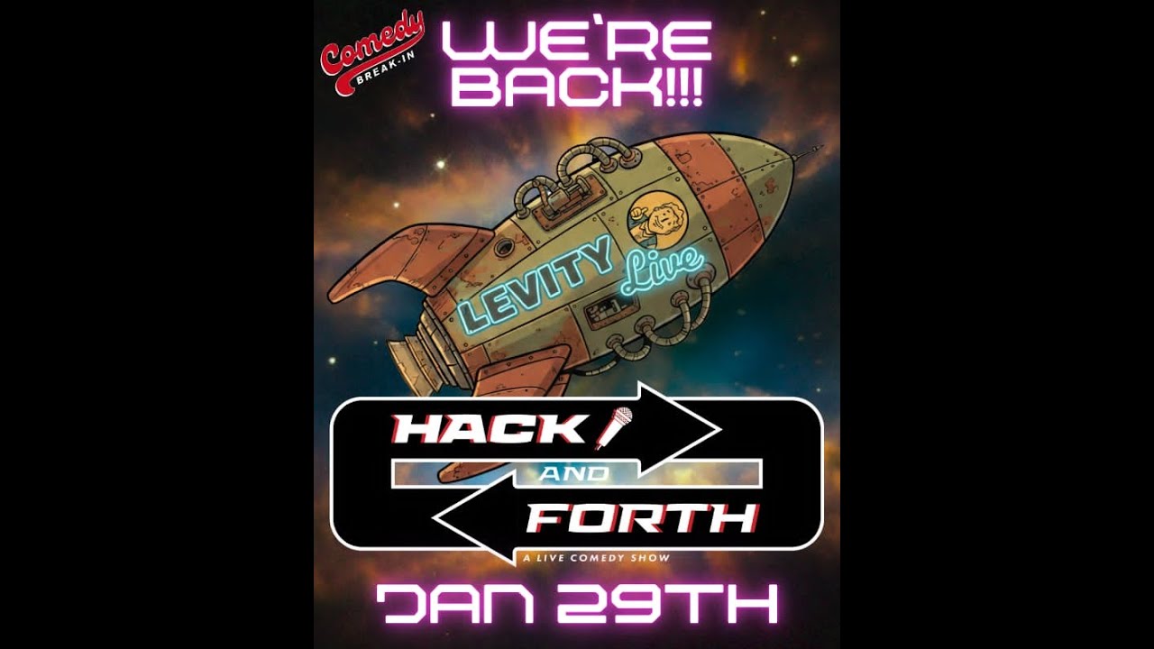 Hack and Forth filmed Jan. 29th, 2026 at Levity Live in Huntsville, AL