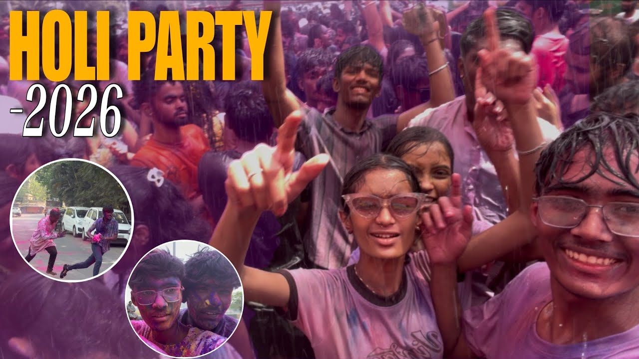 Playing Holi With Friends Gone Wrong😳😂 | Holi Vlog😍 
