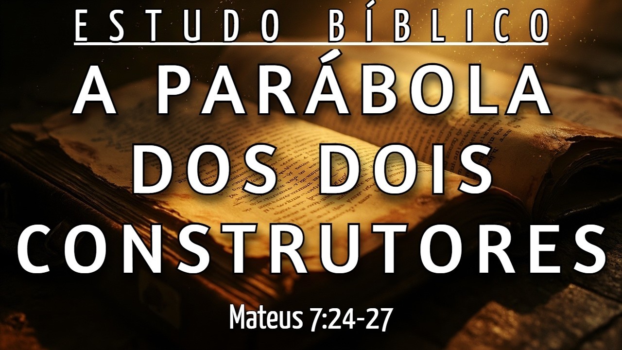COMO TER UMA ESTRUTURA ESPIRITUAL QUE RESISTE A QUALQUER CRISE - MATEUS 7:24-27