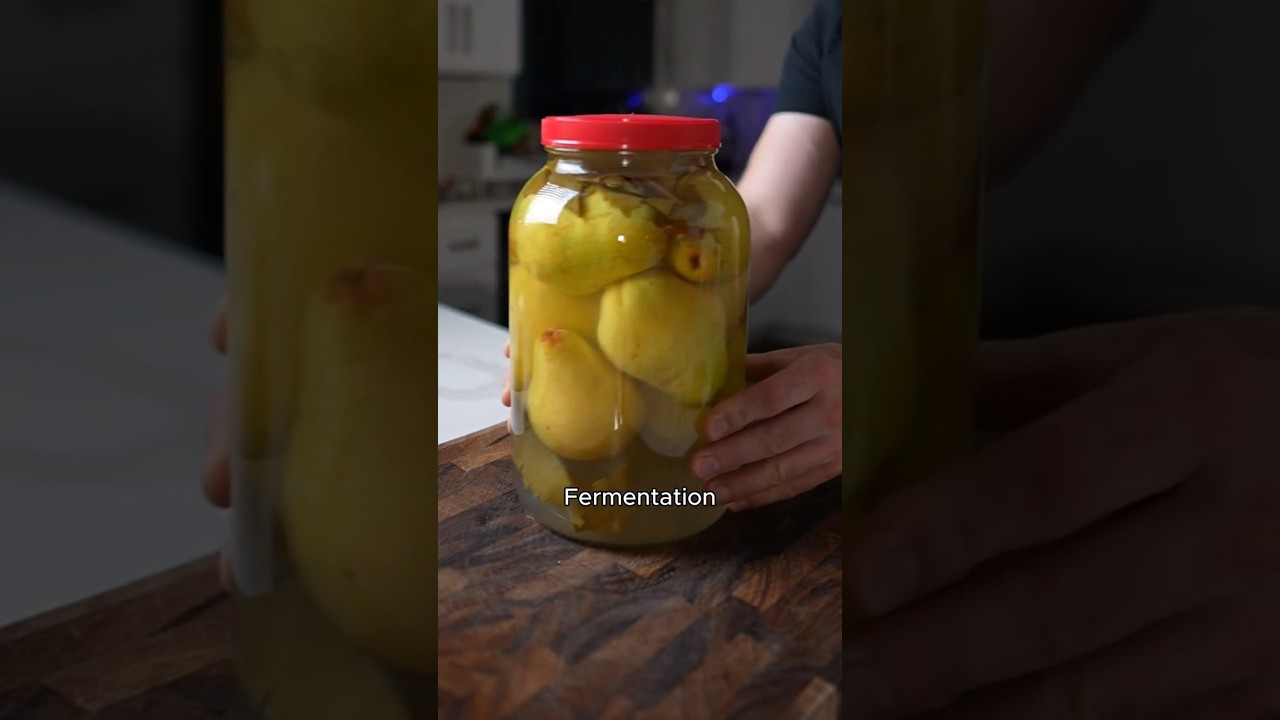 Ферментированные груши 🍐 | Простой трюк, который меняет всё