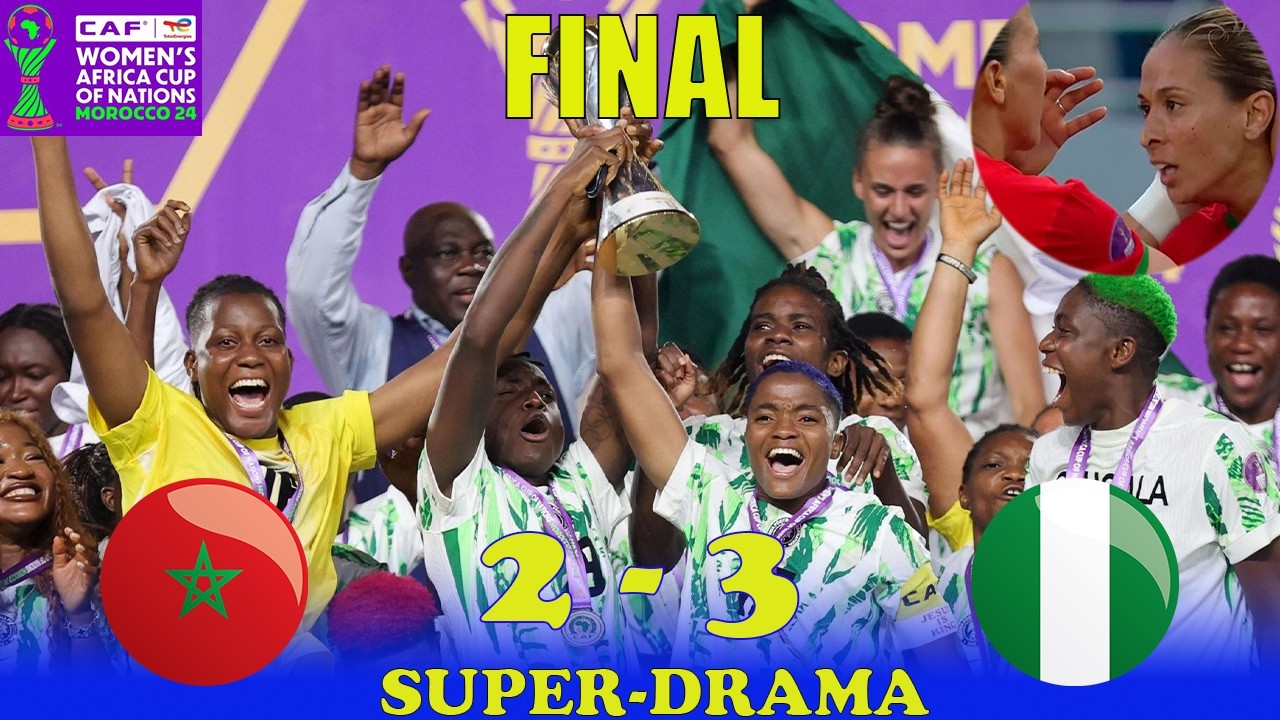 FINAL | Morocco vs Nigeria Highlights & All Goals | 2025 Women's Africa Cup of Nations