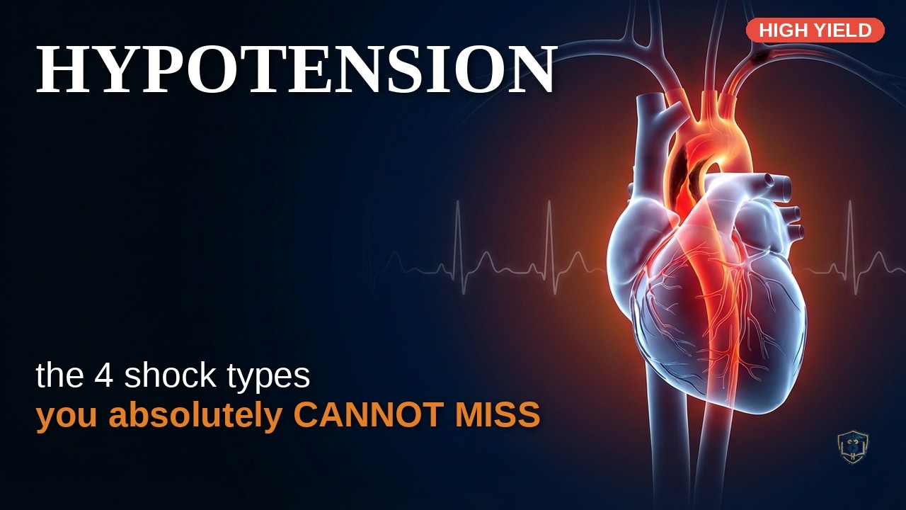 Hypotension & Shock for the Medicine Shelf | USMLE Step 2 Review