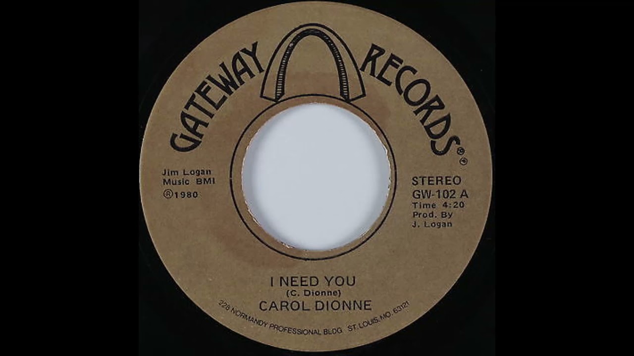 Carol Dionne - I Need You