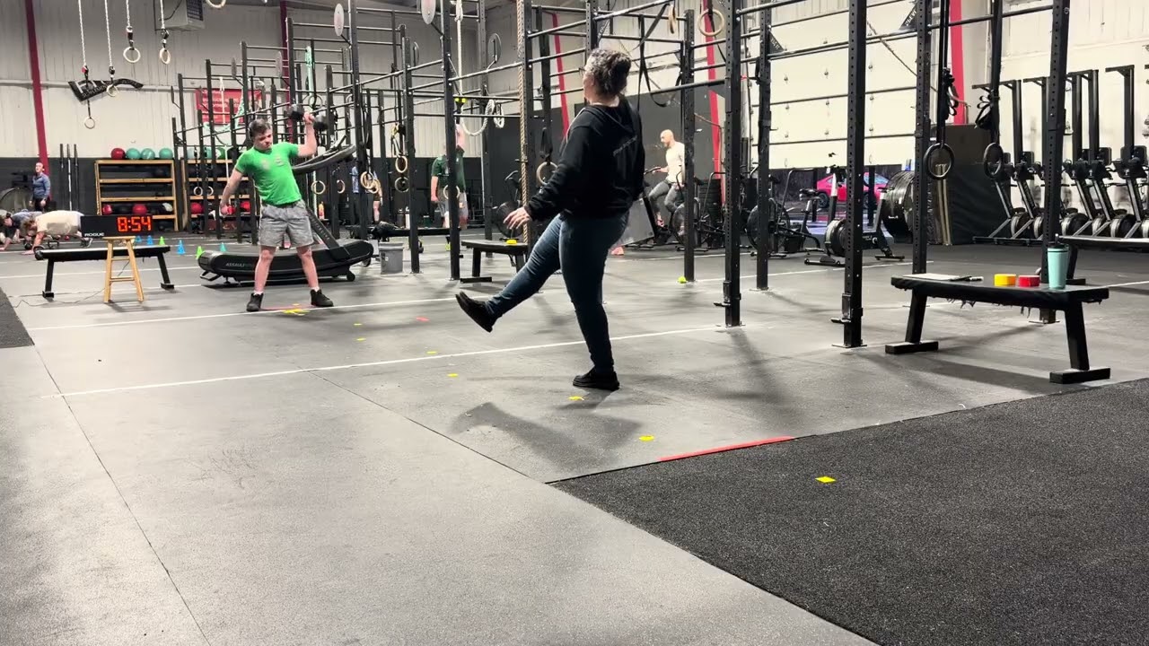 AJ Fender crossFit open 26.2 men’s intellectual with CC ￼