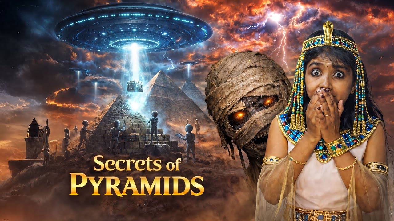 Secrets of Egypt's Pyramids | Are Aliens Real ? 👽🛸 | Jeni Stories