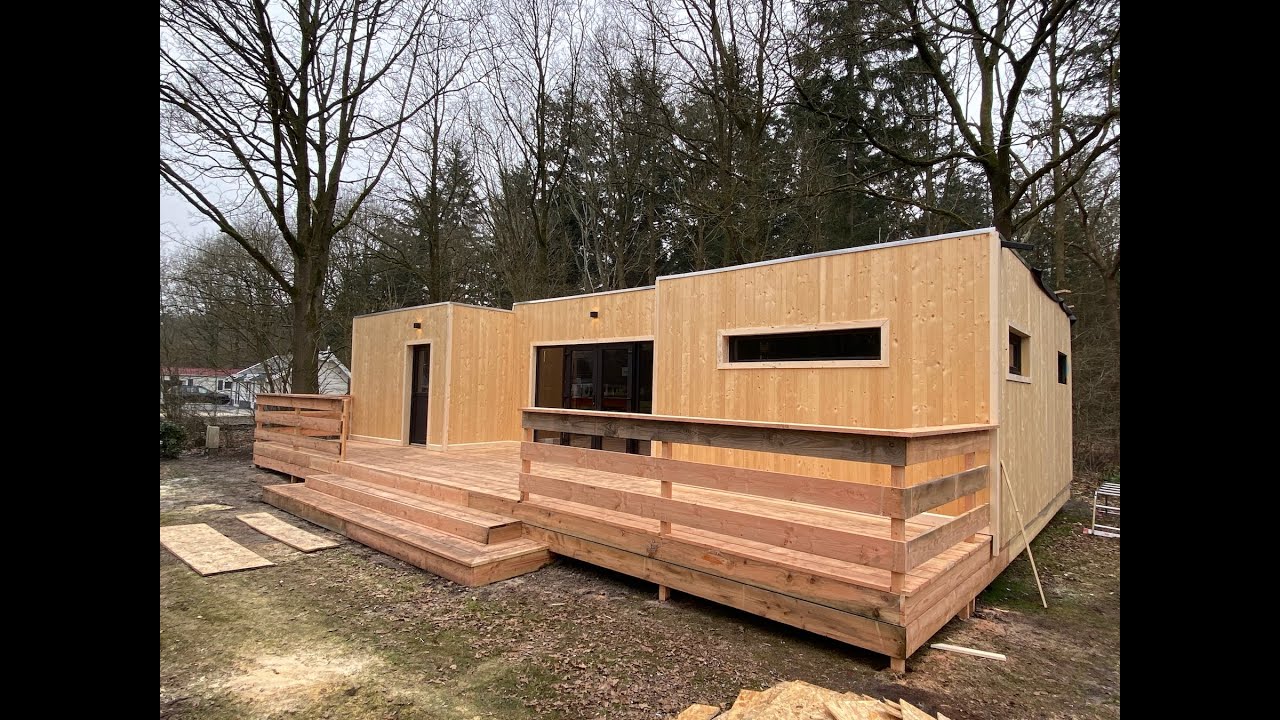 Energie Neutraal chalet te koop - Camping de Barkhoorn in Sellingen / Groningen