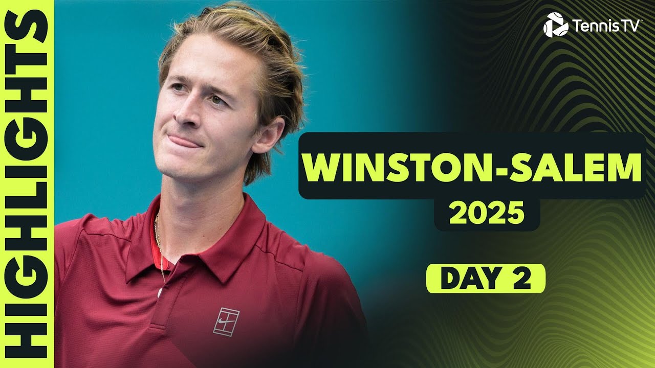 Maiden ATP Victories; Korda Returns, Borges & Coric Feature | Winston-Salem Highlights Day 2