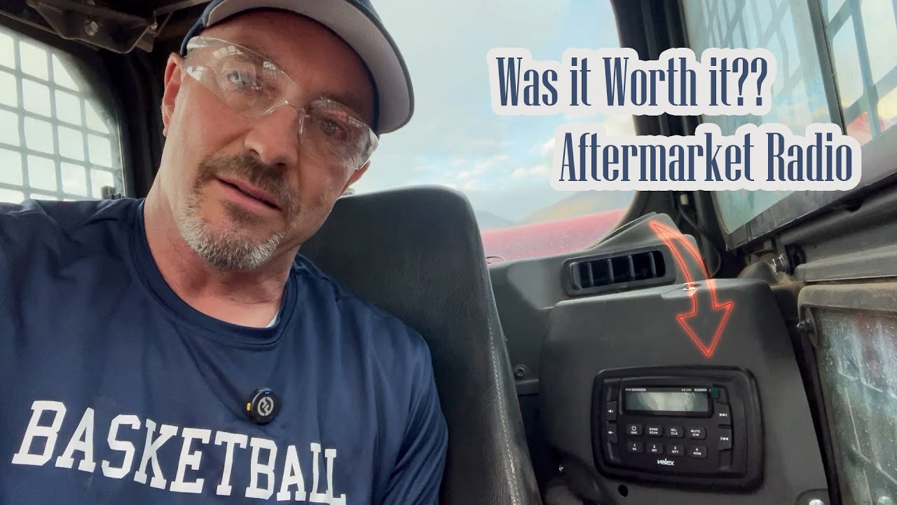 Kubota SVL75-2 Radio Install (Aftermarket) WAS IT WORTH IT??