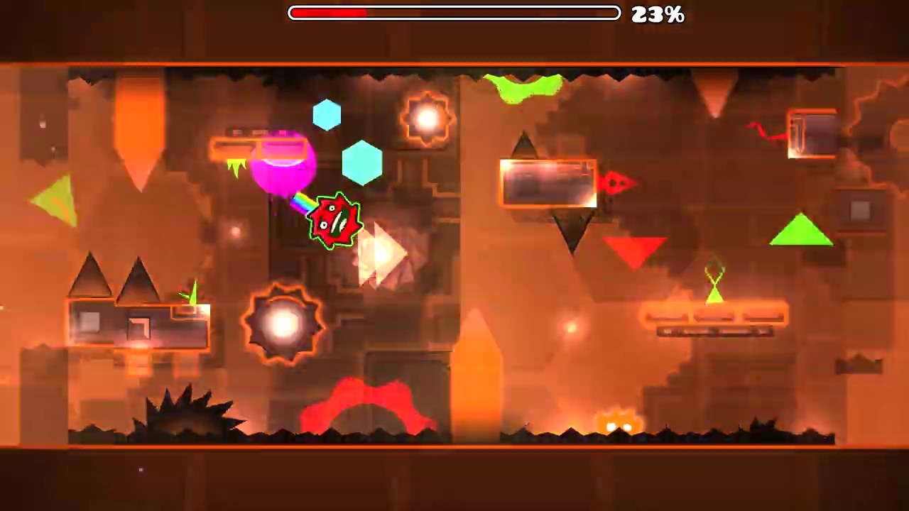 Geometry Dash Overdoze (Daily level #215) all coins
