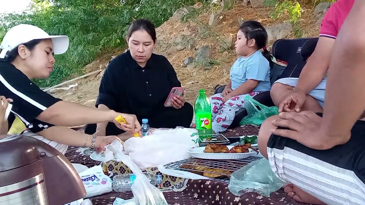 LIBURAN PERGI KE HUTAN||CAMPING||BERKEMAH|| MAKAN MAKAN DI HUTAN JEDDAH ARAB SAUDI TKI