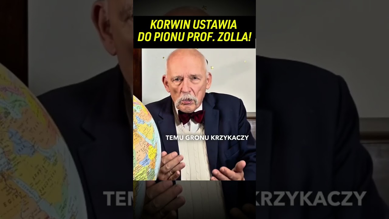 Takich sł&oacute;w prof. Zoll się nie spodziewał od Korwina!