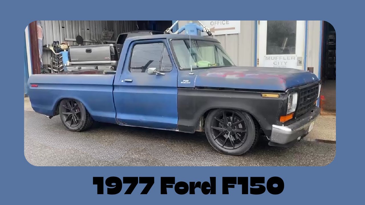 Ford F150 1977 года: глушители Flowmaster 40