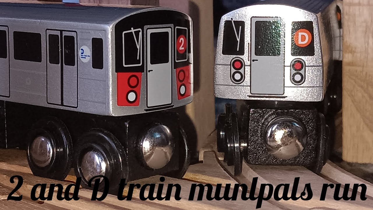 R142 2 train R68 D train