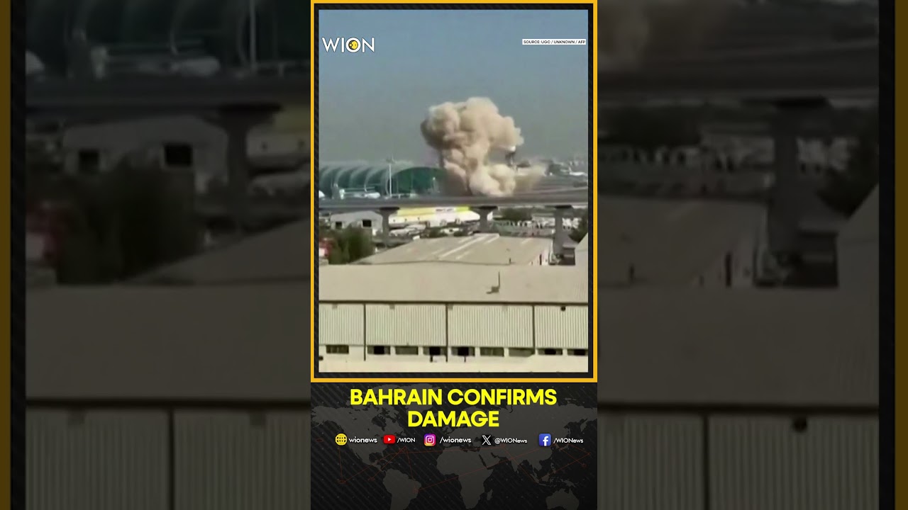 Iranian Strike Torches Bahrain House: Massive Manama Blaze Confirmed
