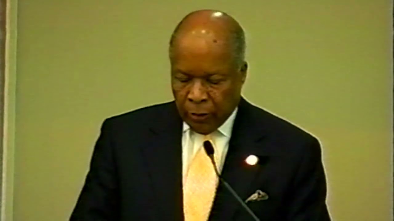 Louis Sullivan at the University of Richmond, 2005.