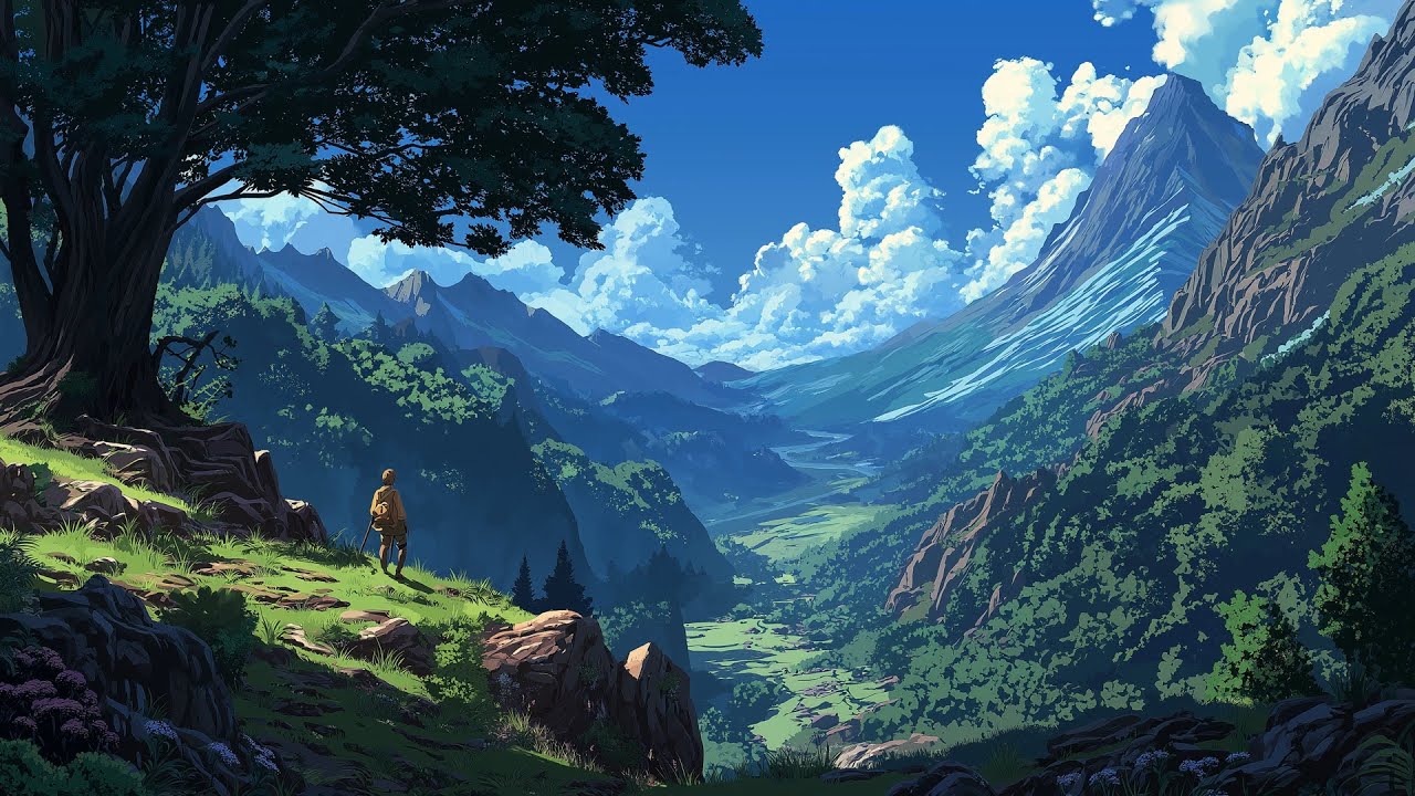 Ancient Forest Canopy – Calming Medieval Fantasy Music for Study & Enchanting Reflection