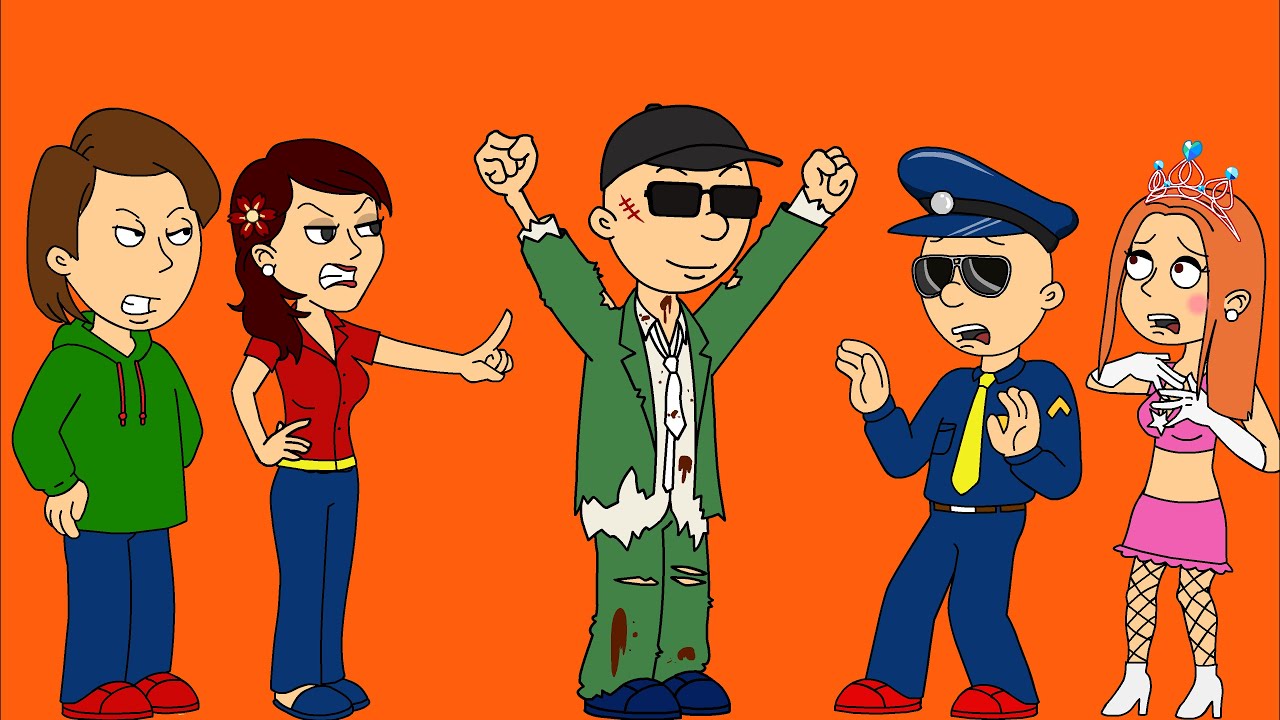 Classic Caillou Ruins Halloween/GROUNDED
