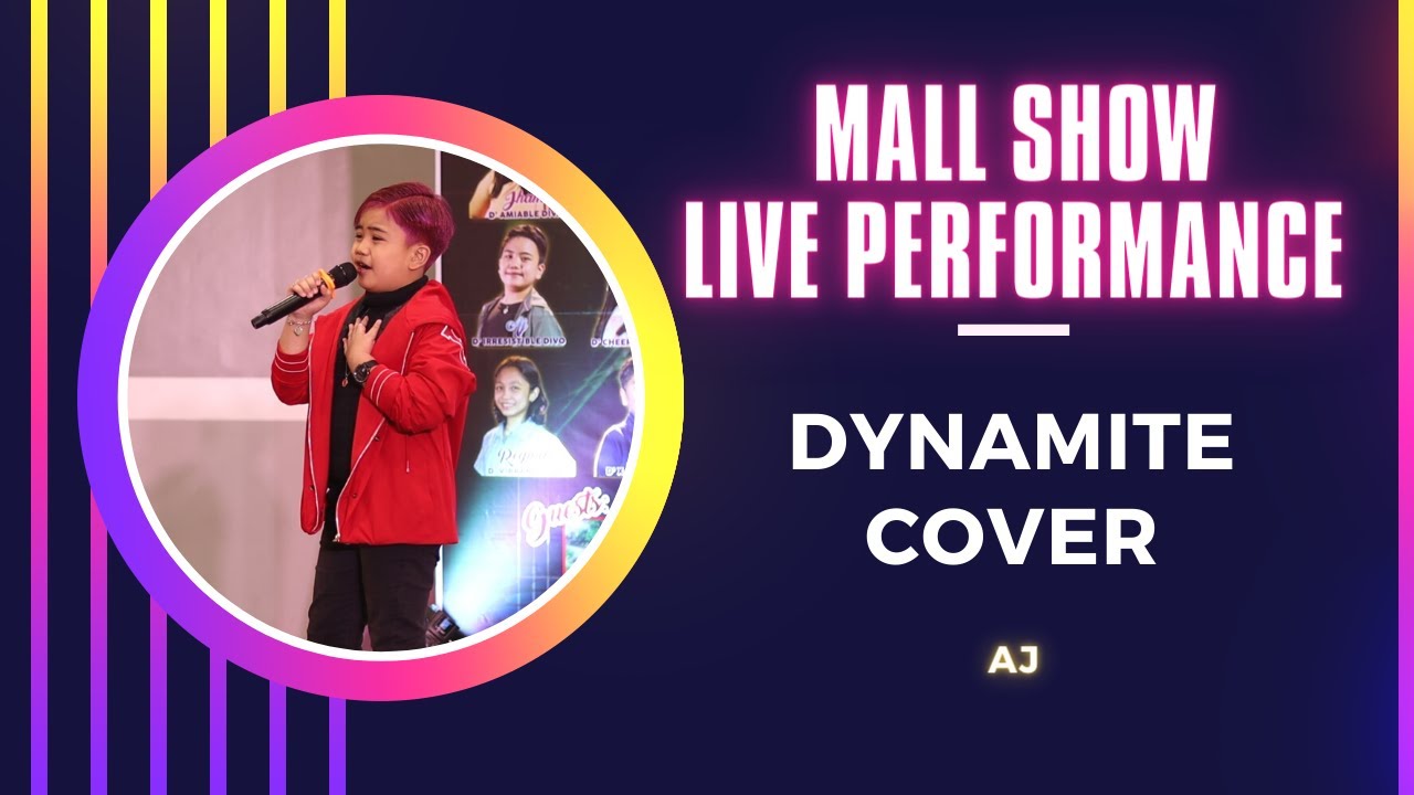 Dynamite - Mall Show Live Performance cover by AJ [FMS]