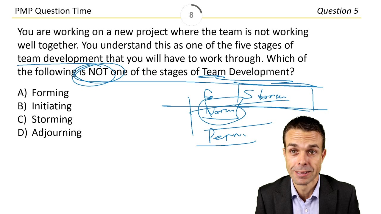 23 - PMP Exam Practice Time! | Five more questions to start your day