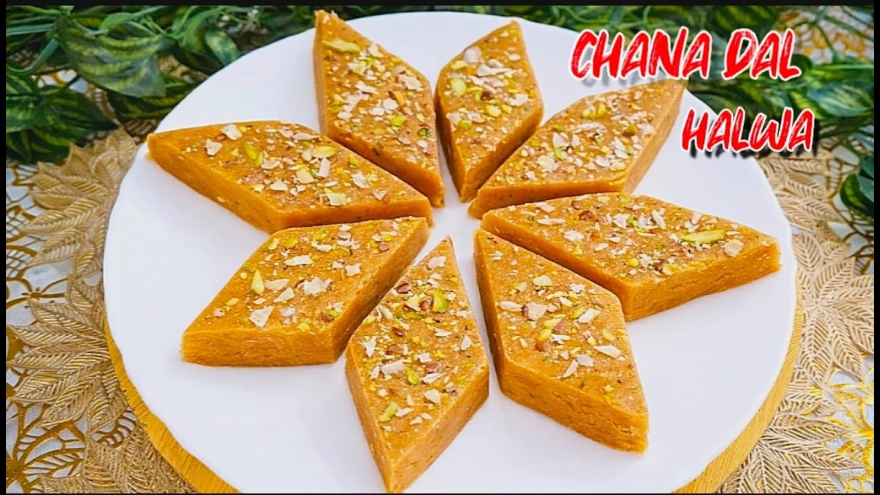 चना दाल बर्फी बनाने का सबसे आसान तरीका | Chana Dal Barfi Recipe | Chane Ki Dal Ka Katli Vala Halwa |
