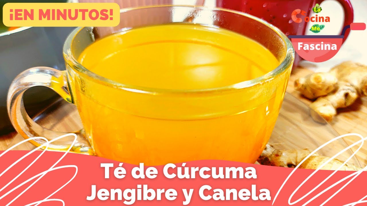 T&eacute; de C&uacute;rcuma, Jengibre y Canela FACIL Y RAPIDO